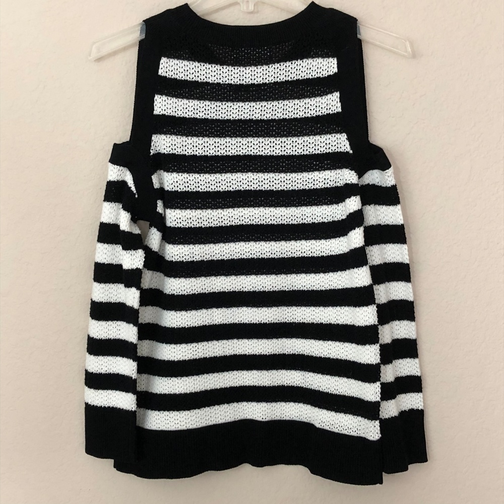 Rag & Bone Tracey Crew Open Shoulder Sweater Sz XS - Picture 7 of 7